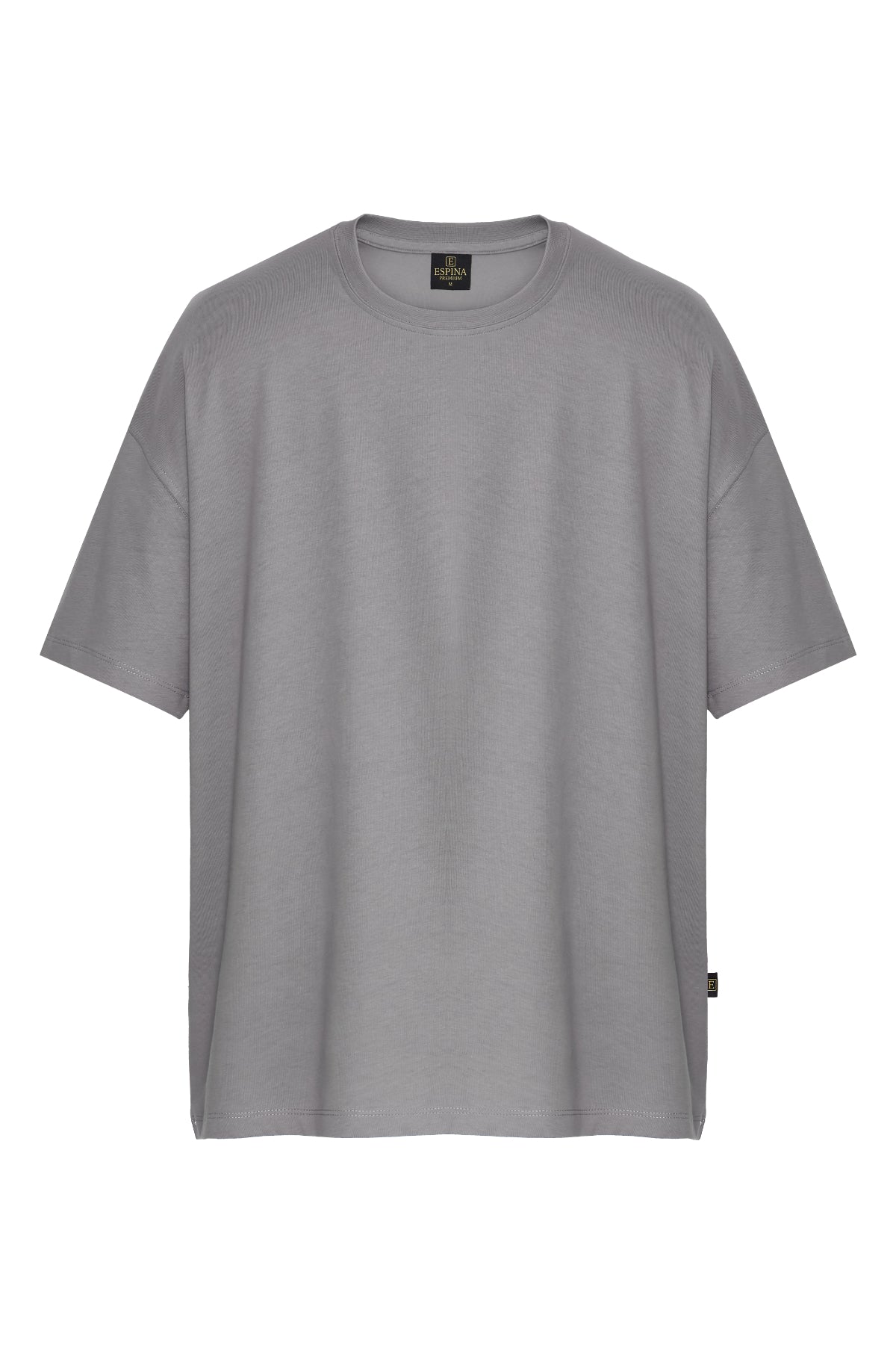 Basic Tişört Oversize - Gri
