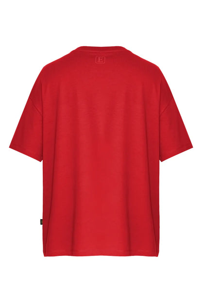 Oversize Ahtapot Baskılı Unisex Tişört