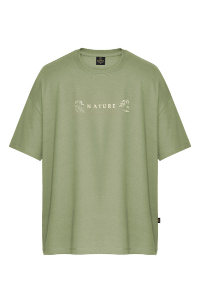 Sırt-Ön Tasarım Oversize Tişört