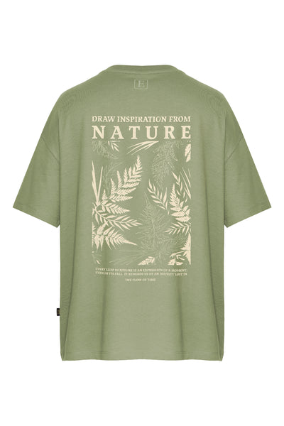 Sırt-Ön Tasarım Oversize Tişört