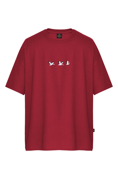 Minimal Tasarım Oversize Tişört