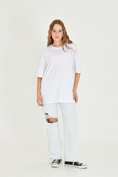 Unisex Basic Oversize Tişört