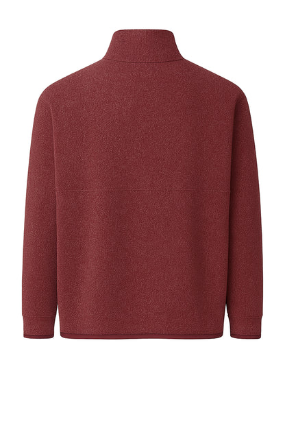 Yarım Balıkçı Fermuarlı Sweatshirt