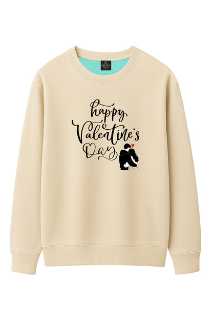 Unisex Happy Valentine’s Day Regular Fit Sweatshirt