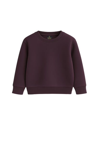 Çocuk Unisex Basic Sweatshirt