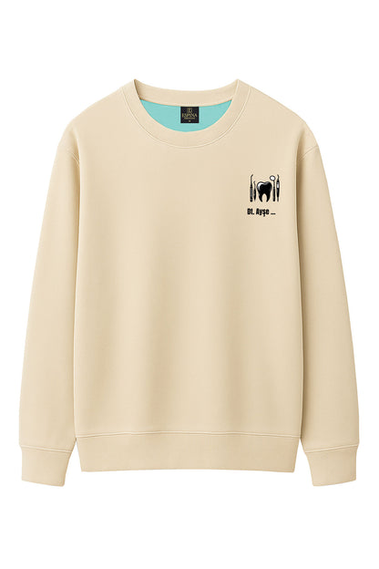 Diş Hekimlerine Özel Baskılı Sweatshirt