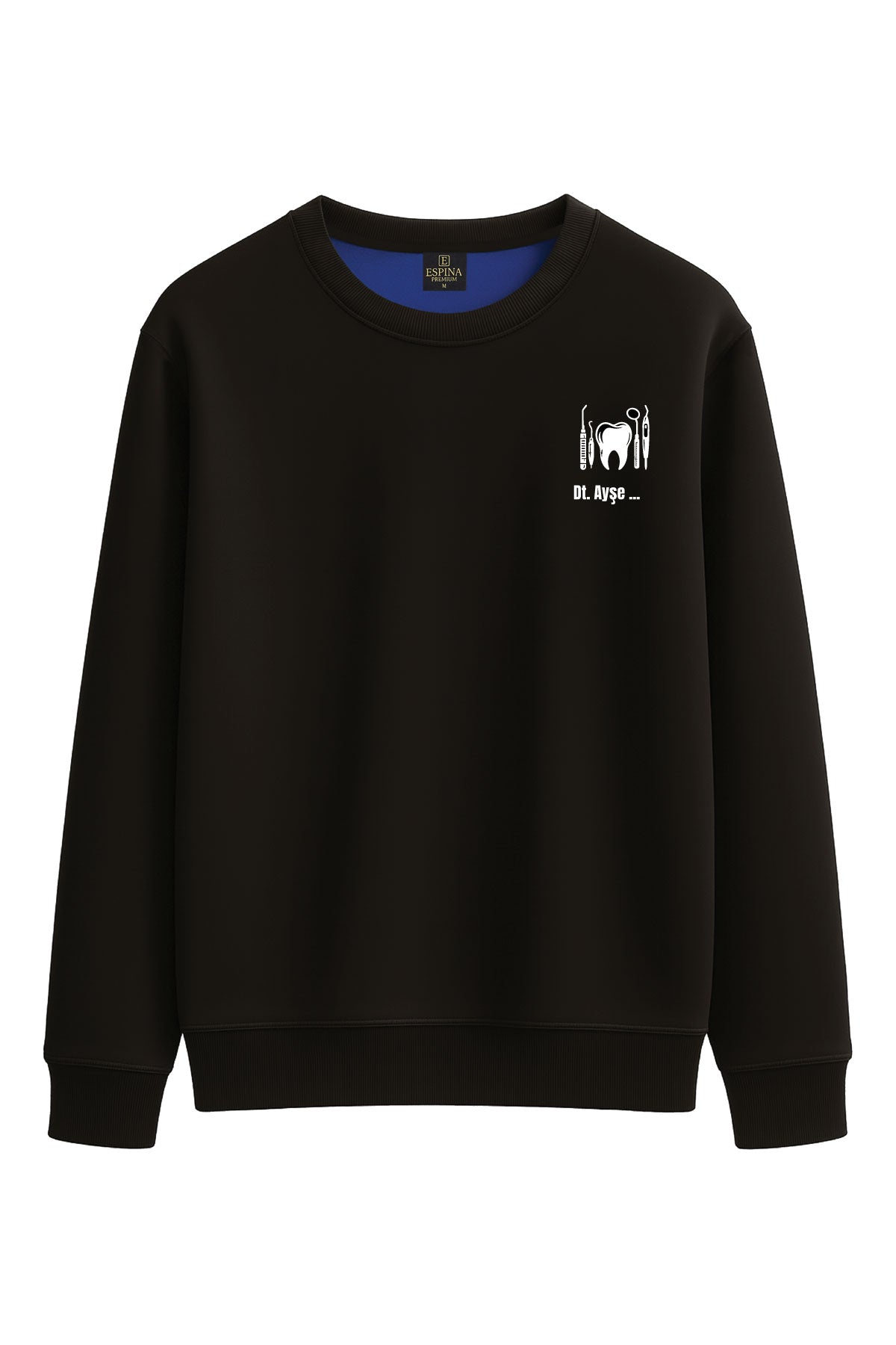 Diş Hekimlerine Özel Baskılı Sweatshirt