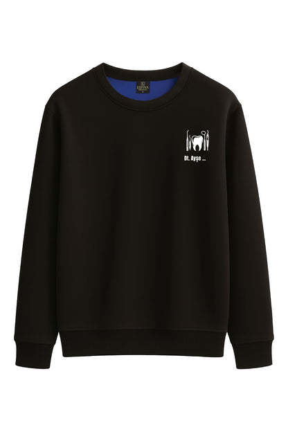 Diş Hekimlerine Özel Baskılı Sweatshirt