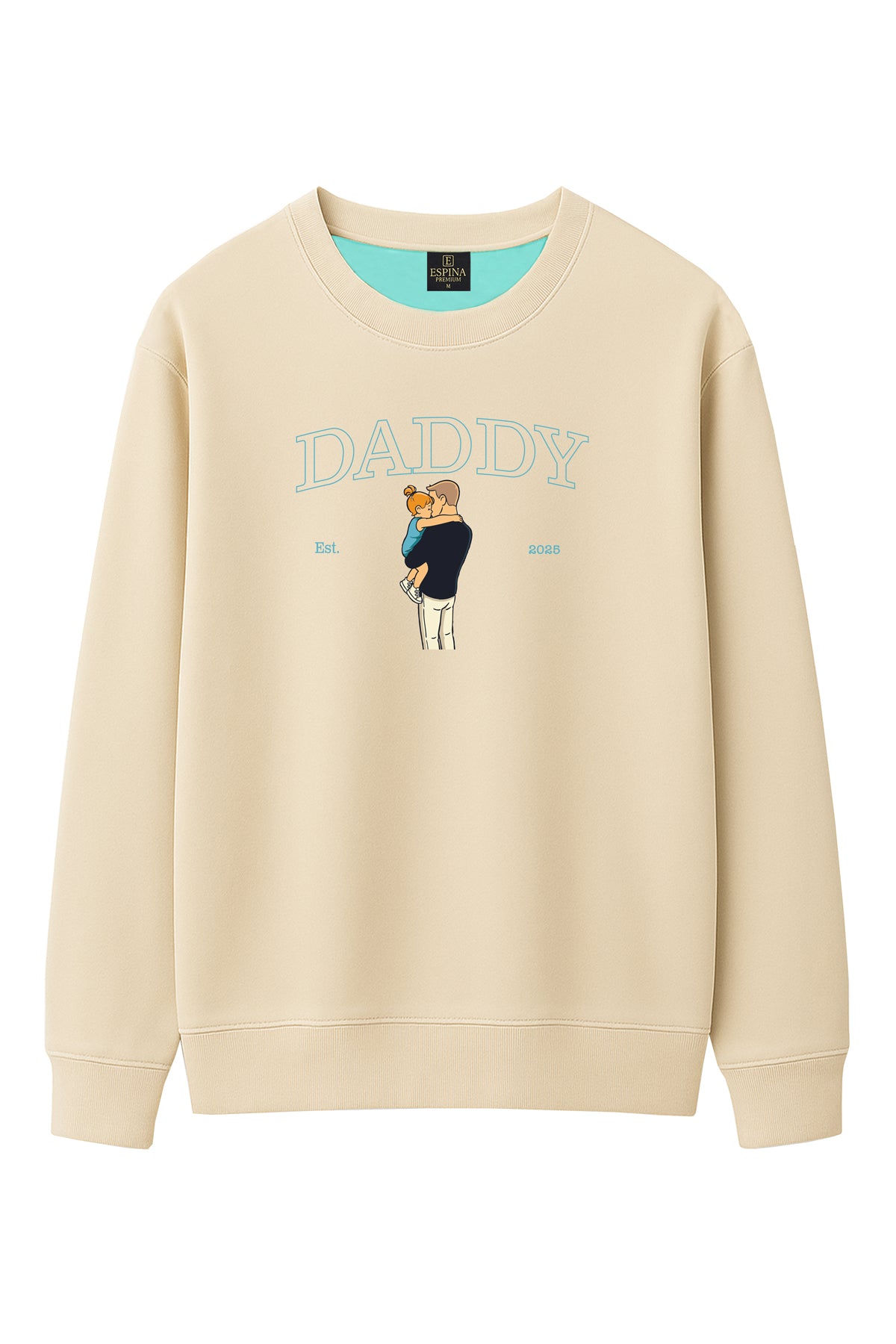 Regular Daddy Baskılı Sweatshirt