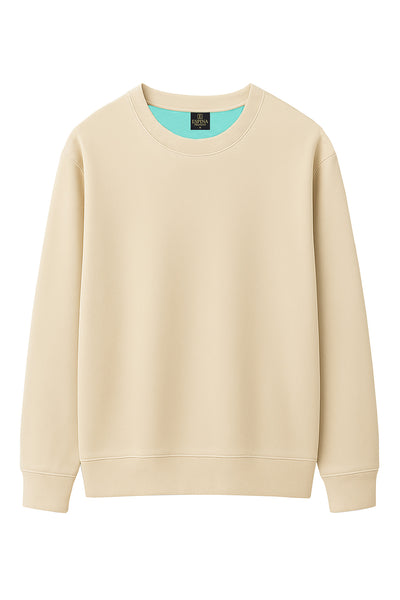 Erkek Regular Fit Basic Sweatshirt