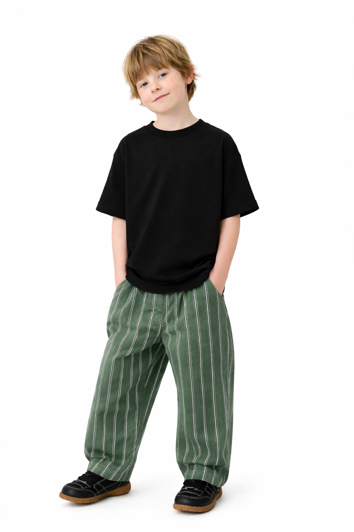 Erkek Çocuk Bebek %100 Pamuk Basic Tişört