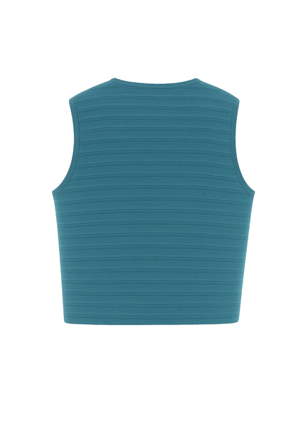 Erkek Fermuarlı Kolsuz Yelek