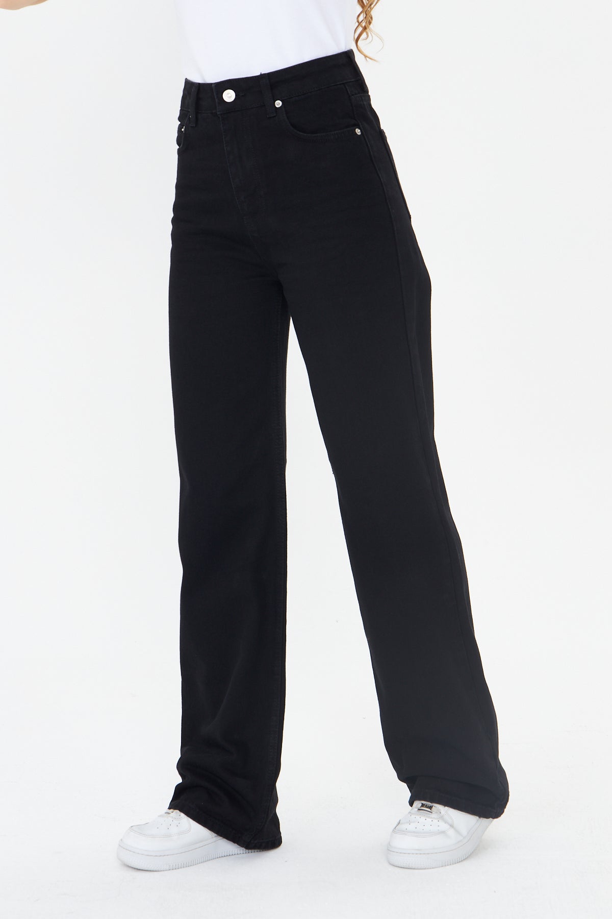 Yüksek Bel Wide Leg Jean 00039