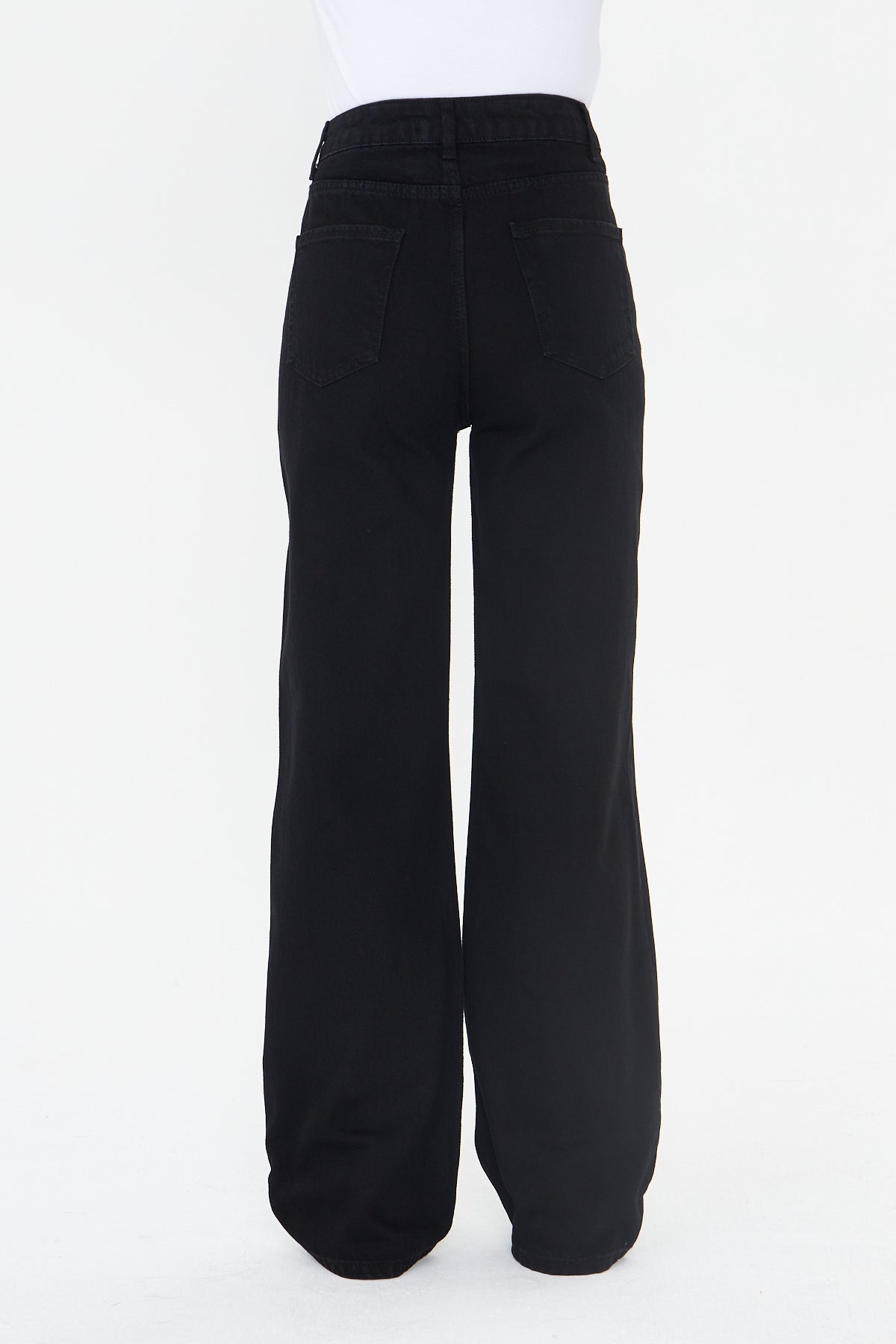 Yüksek Bel Wide Leg Jean 00039