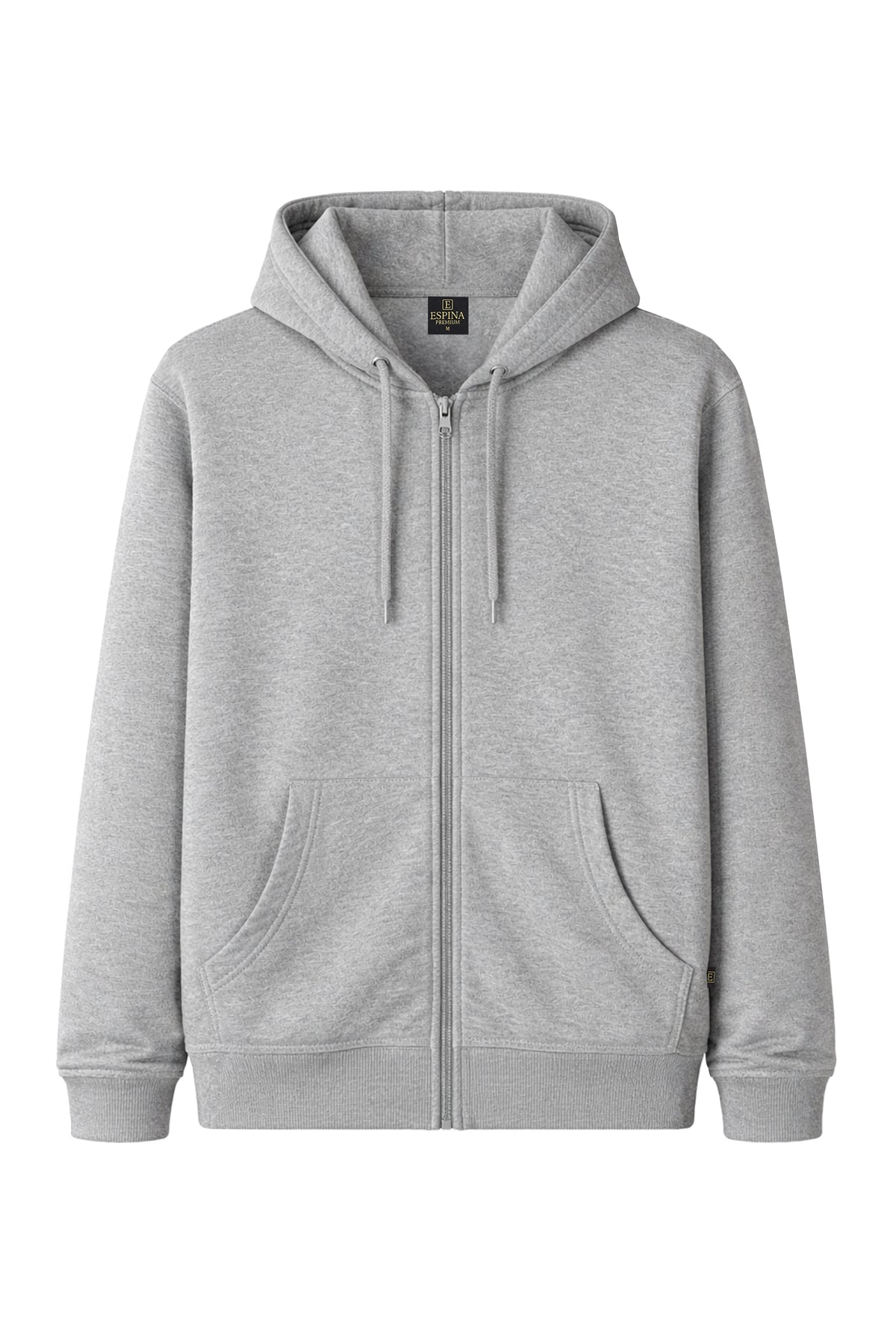 Unisex Fermuarlı Kapüşonlu Sweatshirt