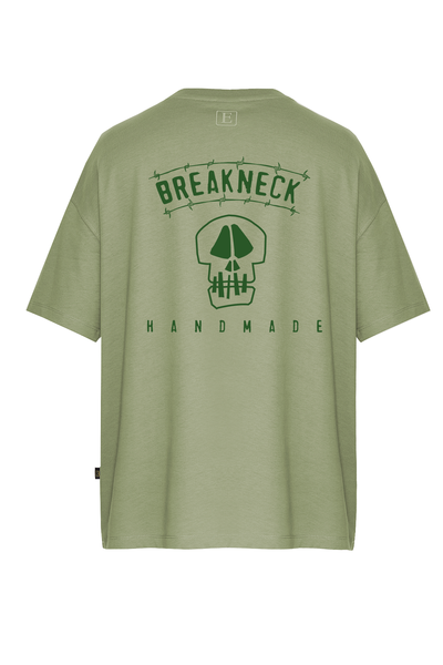 Breakneck Baskılı Oversize Kısa Kollu Tişört