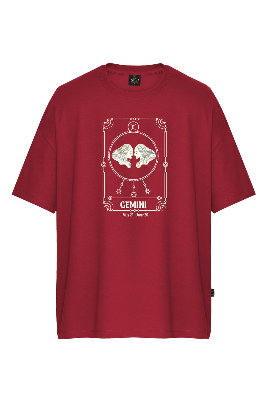 Zodiac Oversize T-Shirt İkizler