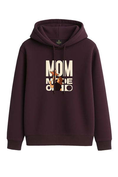 Mom Mode On Baskılı Kapüşonlu Sweatshirt & Jogger Eşofman Takımı