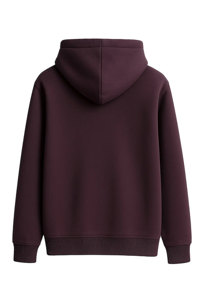 Gezgin Tilki Baskılı Kapüşonlu Unisex Sweatshirt