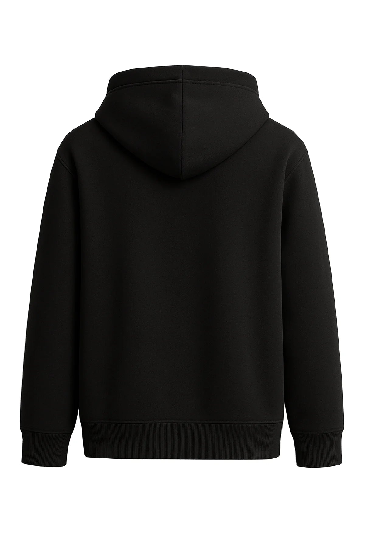 Gezgin Tilki Baskılı Kapüşonlu Unisex Sweatshirt