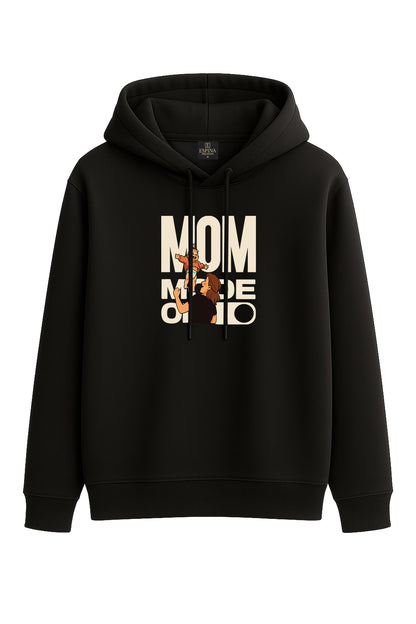 Mom Mode On Baskılı Kapüşonlu Sweatshirt & Jogger Eşofman Takımı