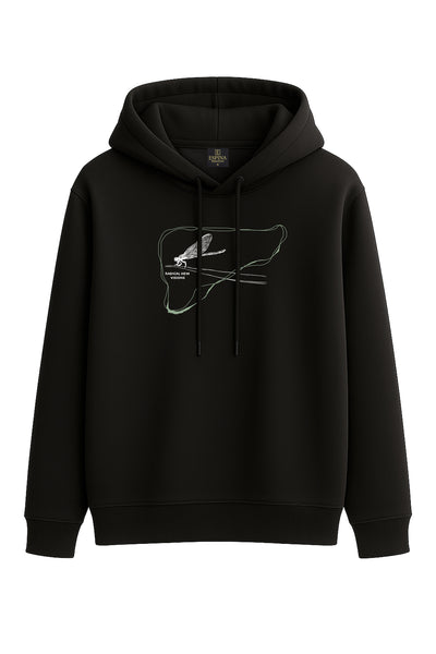 Regular Yusufcuk Baskılı Kapüşonlu Sweatshirt