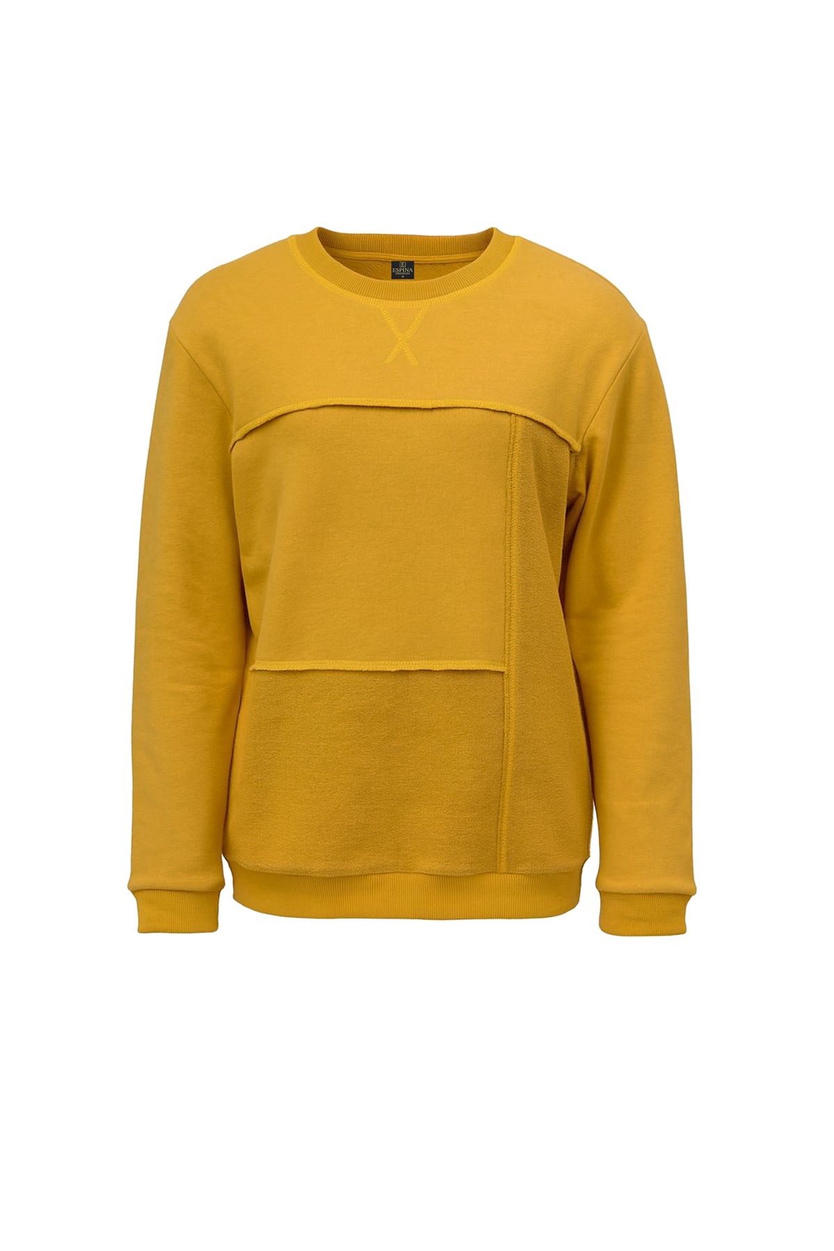 Unisex Regular Kesik Parça Detaylı Sweatshirt