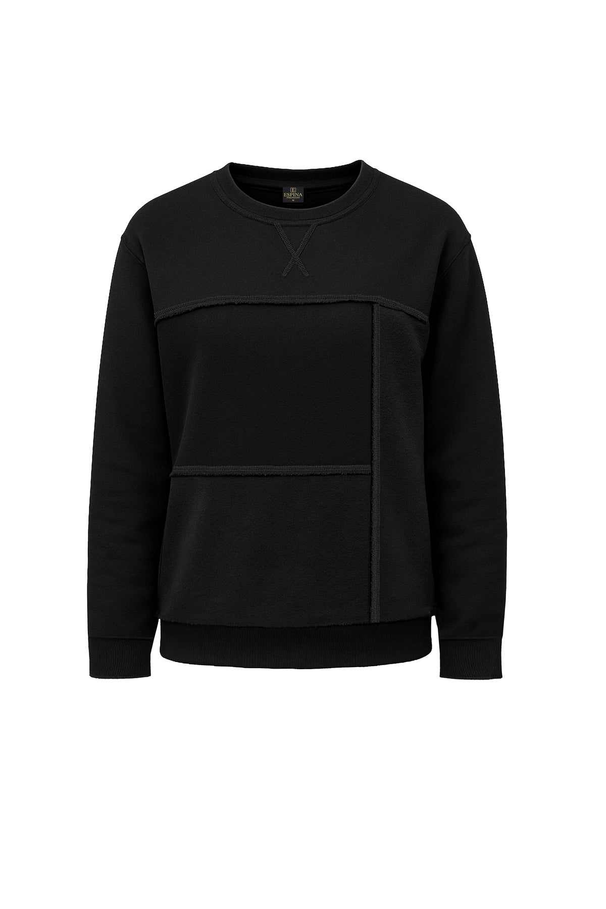 Unisex Regular Kesik Parça Detaylı Sweatshirt