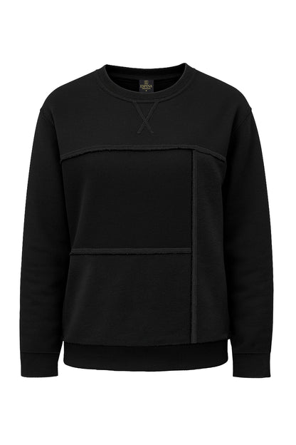 Kadın Regular Kesik Parça Detaylı Sweatshirt