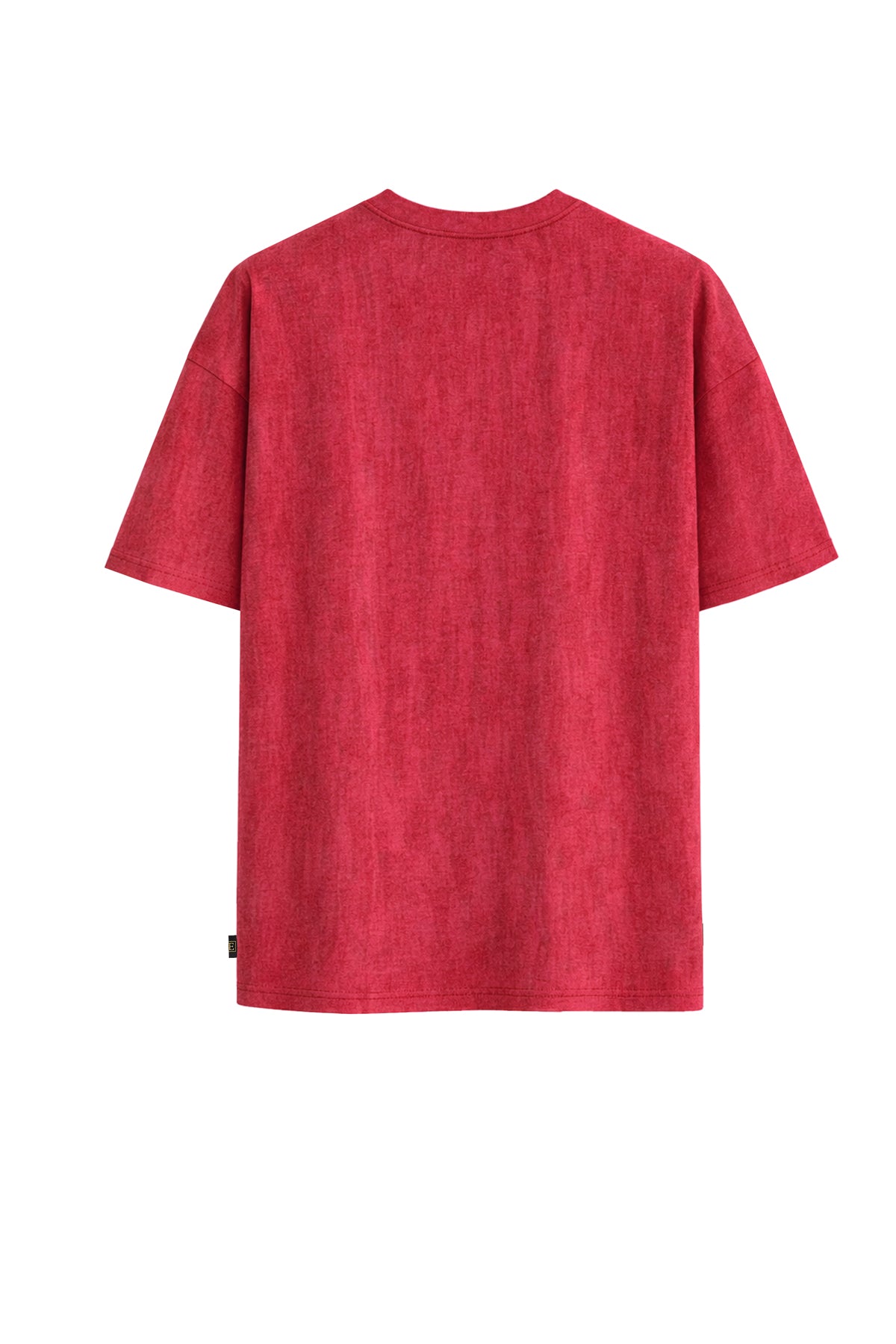 Vintage Batik Desenli Kısa Kollu Tişört