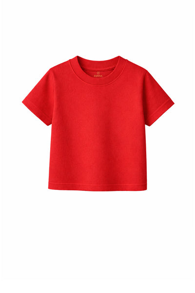 Kız Çocuk Bebek %100 Pamuk Basic Tişört