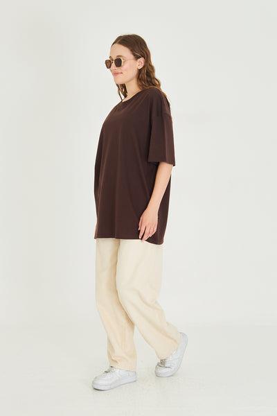 Unisex Basic Oversize Tişört