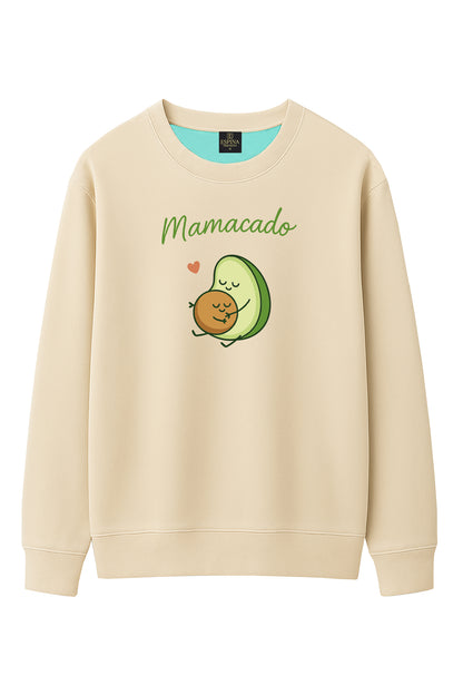 Regular Mamacado Baskılı Sweatshirt