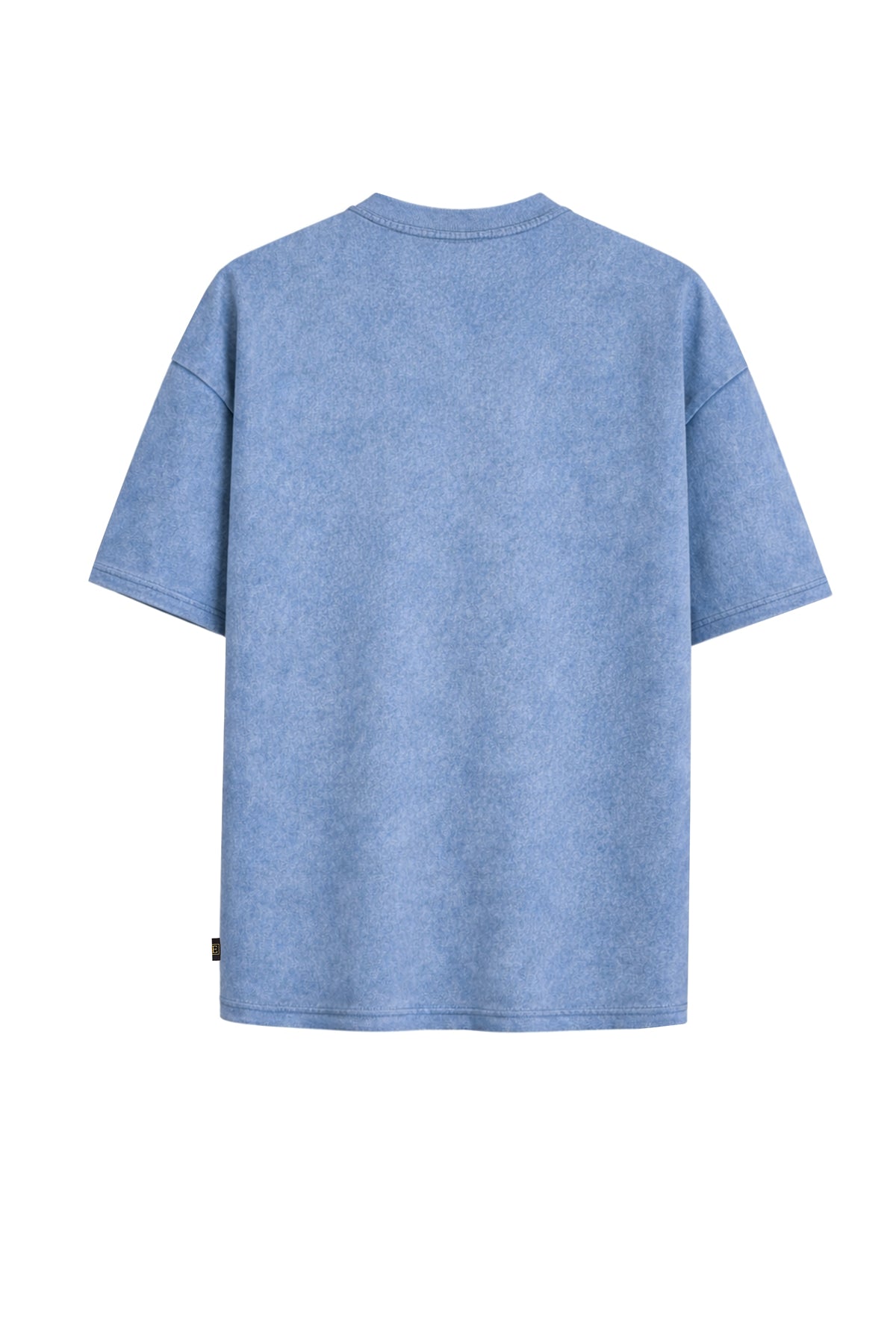 Vintage Batik Desenli Kısa Kollu Tişört