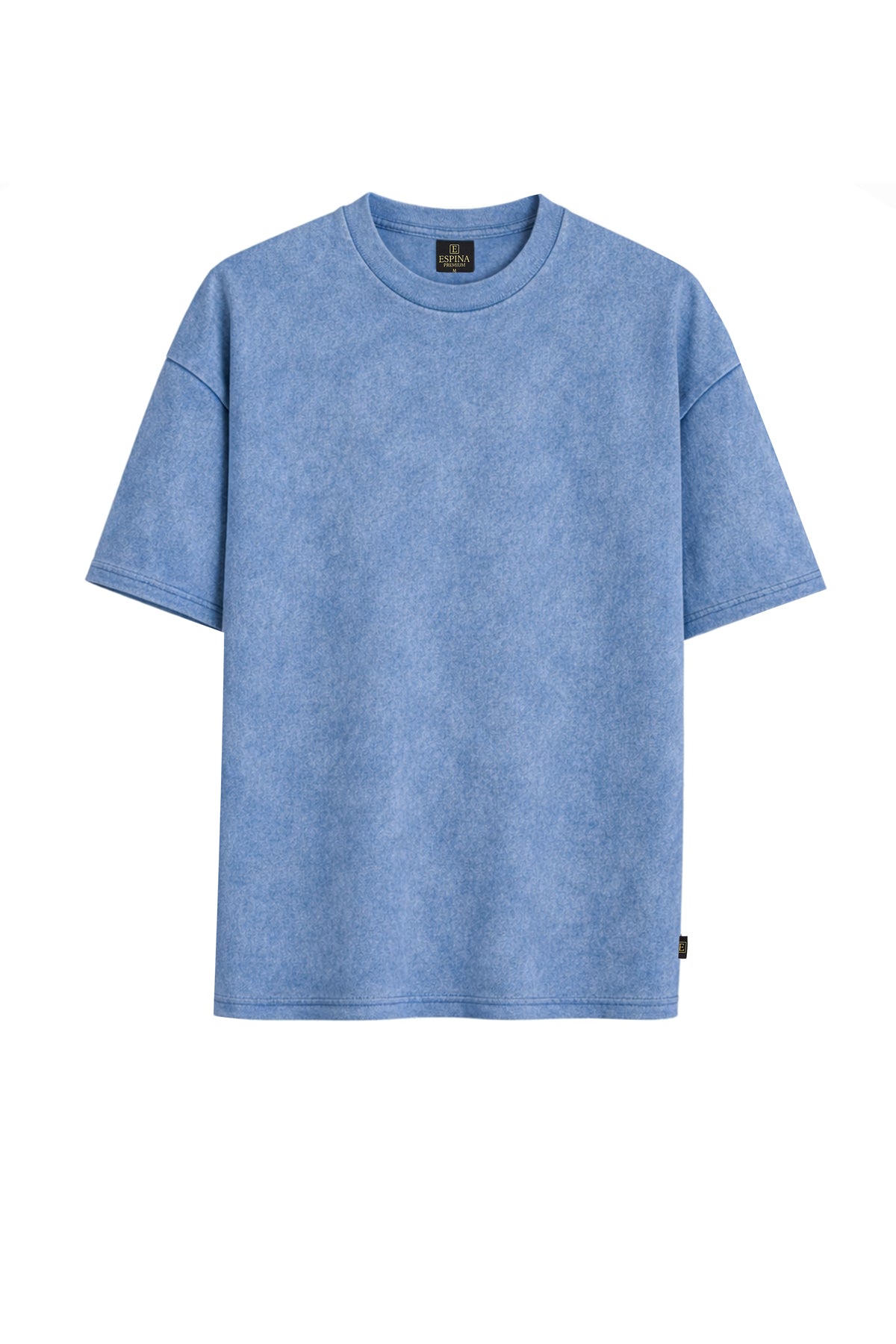 Vintage Batik Desenli Kısa Kollu Tişört