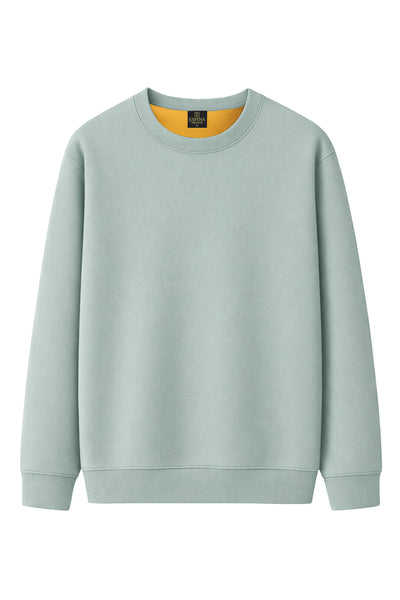 Erkek Regular Fit Basic Sweatshirt