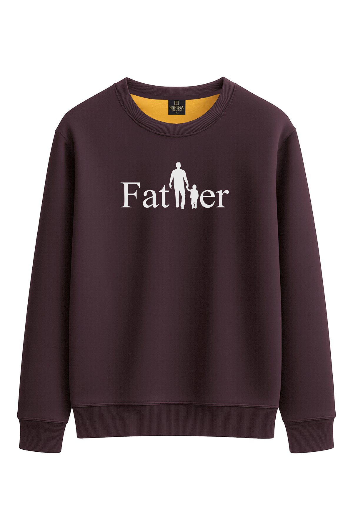 Regular Father Baskılı Sweatshirt