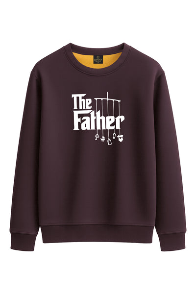 Men's Sweatshirt with The Father Print