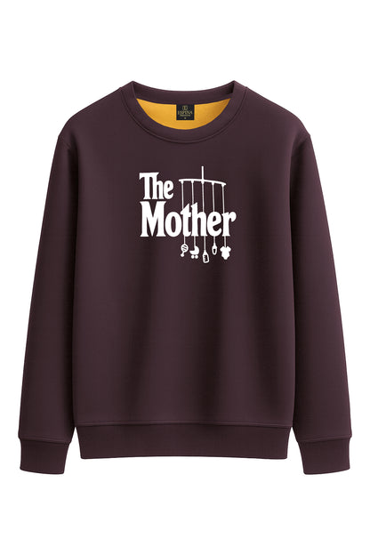 Kadın The Mother Baskılı Sweatshirt