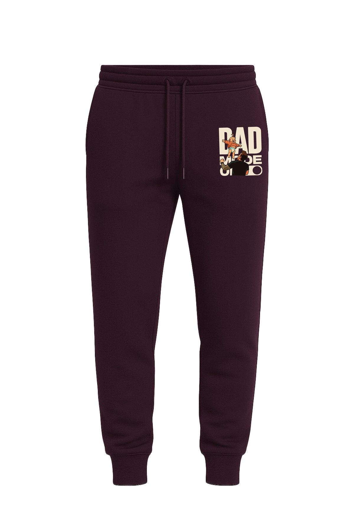 DAD MODE ON Baskılı Kapüşonlu Sweatshirt & Jogger Eşofman Takımı