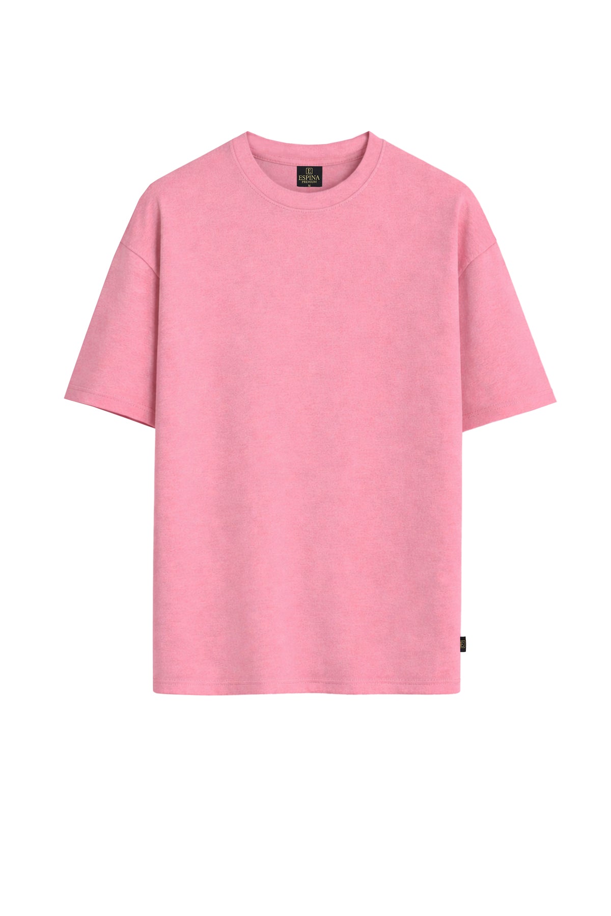 Vintage Batik Desenli Kısa Kollu Tişört