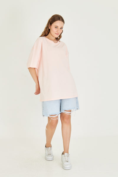 Unisex Basic Oversize Tişört