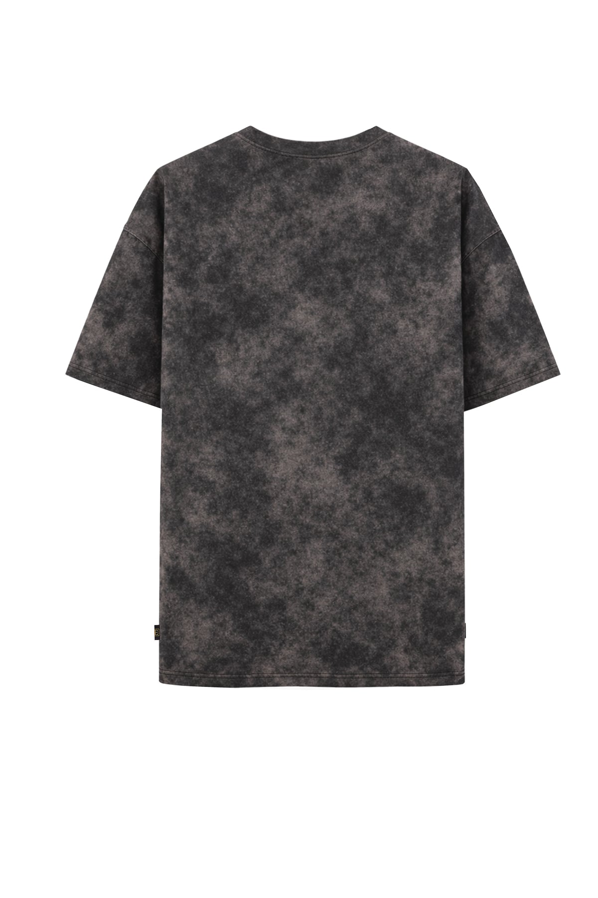 Vintage Batik Desenli Kısa Kollu Tişört