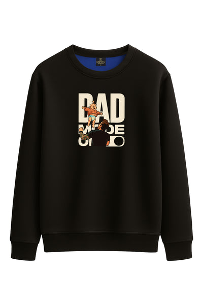 Regular Dad Mode On Baskılı Sweatshirt