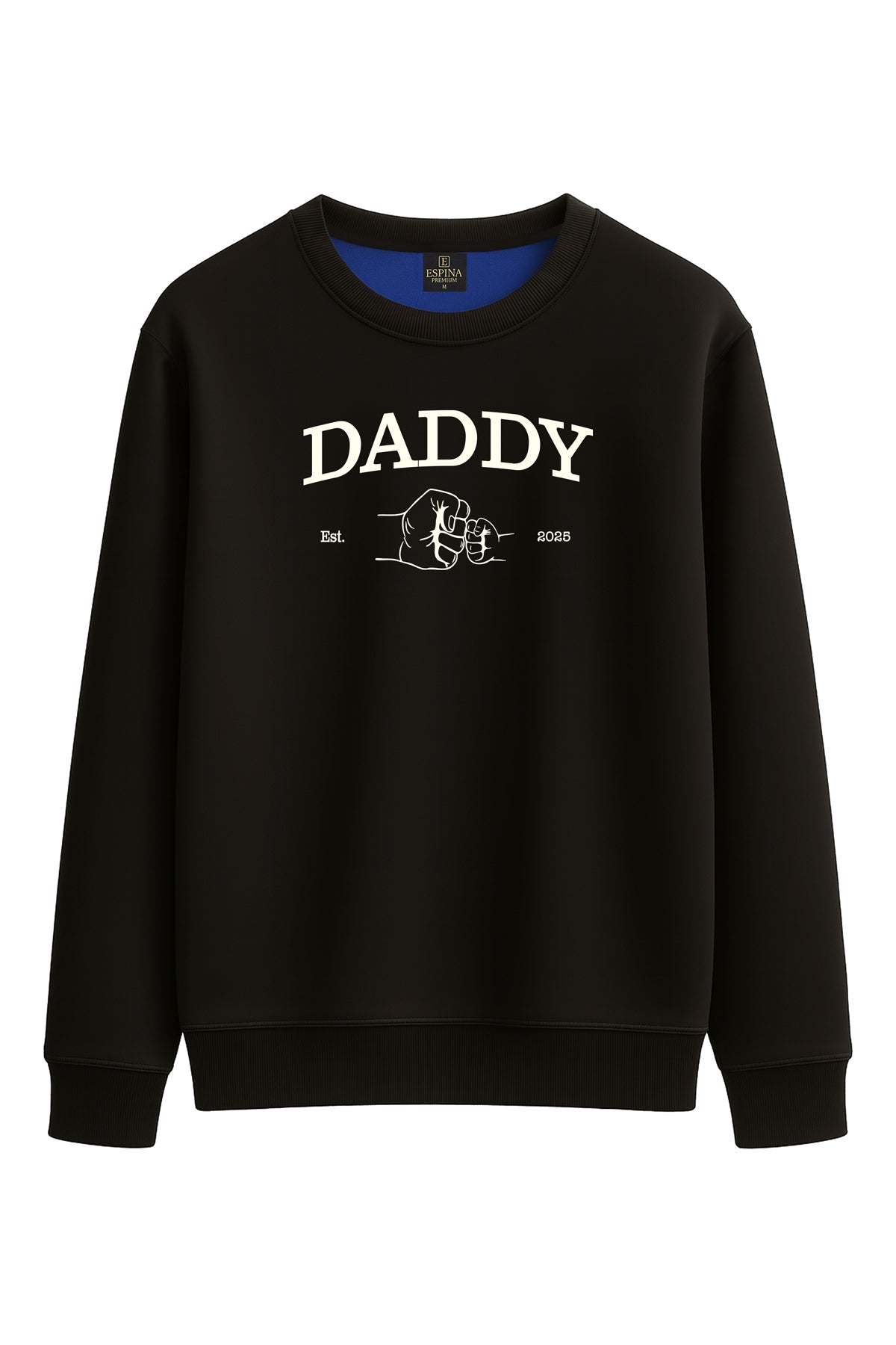 Regular Daddy On Baskılı Sweatshirt