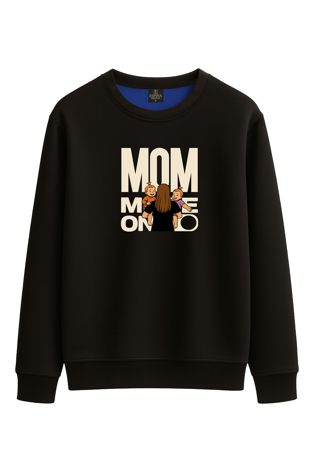 Mom Mode On 2 Kız Çocuk Baskılı Sweatshirt