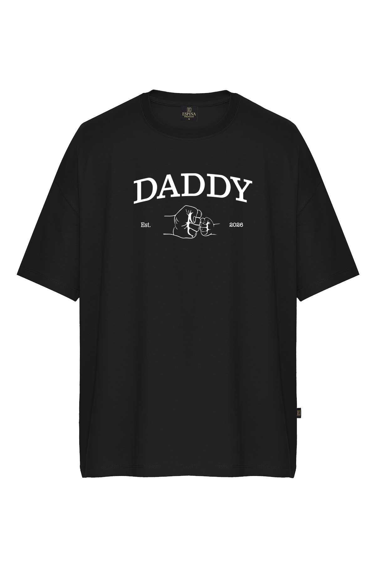 Oversize Daddy Print T-shirt