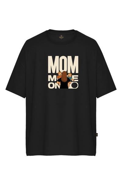 Mom Mode On Kız Erkek Çocuk Baskılı Kısa Kollu Tişört