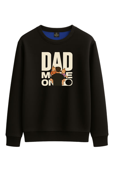 Dad Mode On 2 Qızlar üçün Naxışlı Sweatshirt