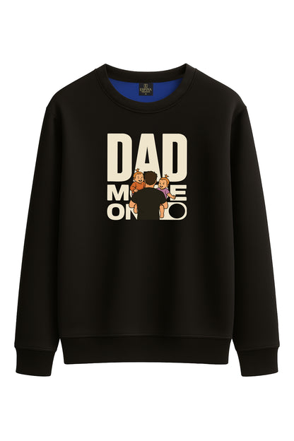 Dad Mode On 2 Kız Çocuk Baskılı Sweatshirt